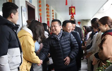 【開工大吉】新年新氣象！公司領(lǐng)導(dǎo)班子向干部職工拜年