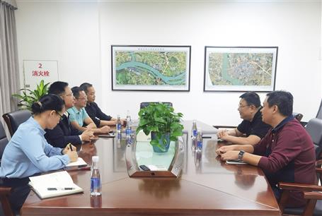 賴海標、陶禮智到柳州祥云集團座談交流