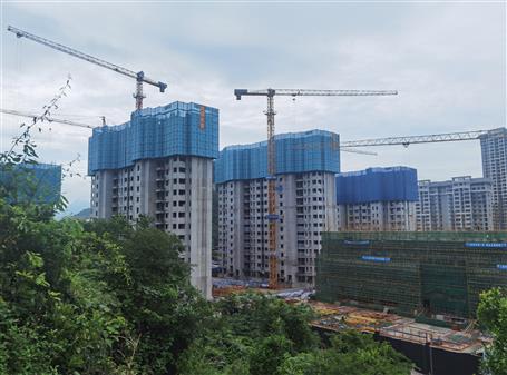 【奮力沖刺·勇創(chuàng)佳績】磐龍府項目：防疫施工兩不誤 項目建設再提速