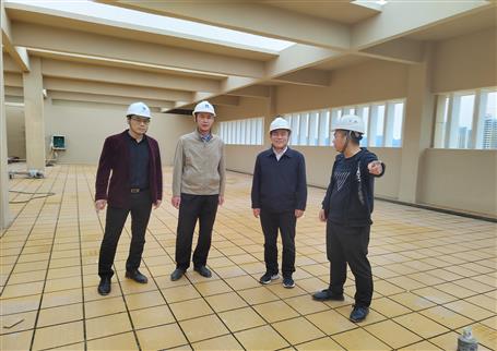 廖立波、何勇到項(xiàng)目開展一季度暨復(fù)工復(fù)產(chǎn)綜合大檢查