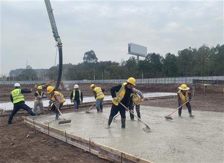 【真抓實干 奮勇爭先】冶建桂海分公司一項目掛圖作戰(zhàn)搶進度